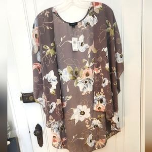 New with tags, floral, sheer, cardigan, from Eclipse